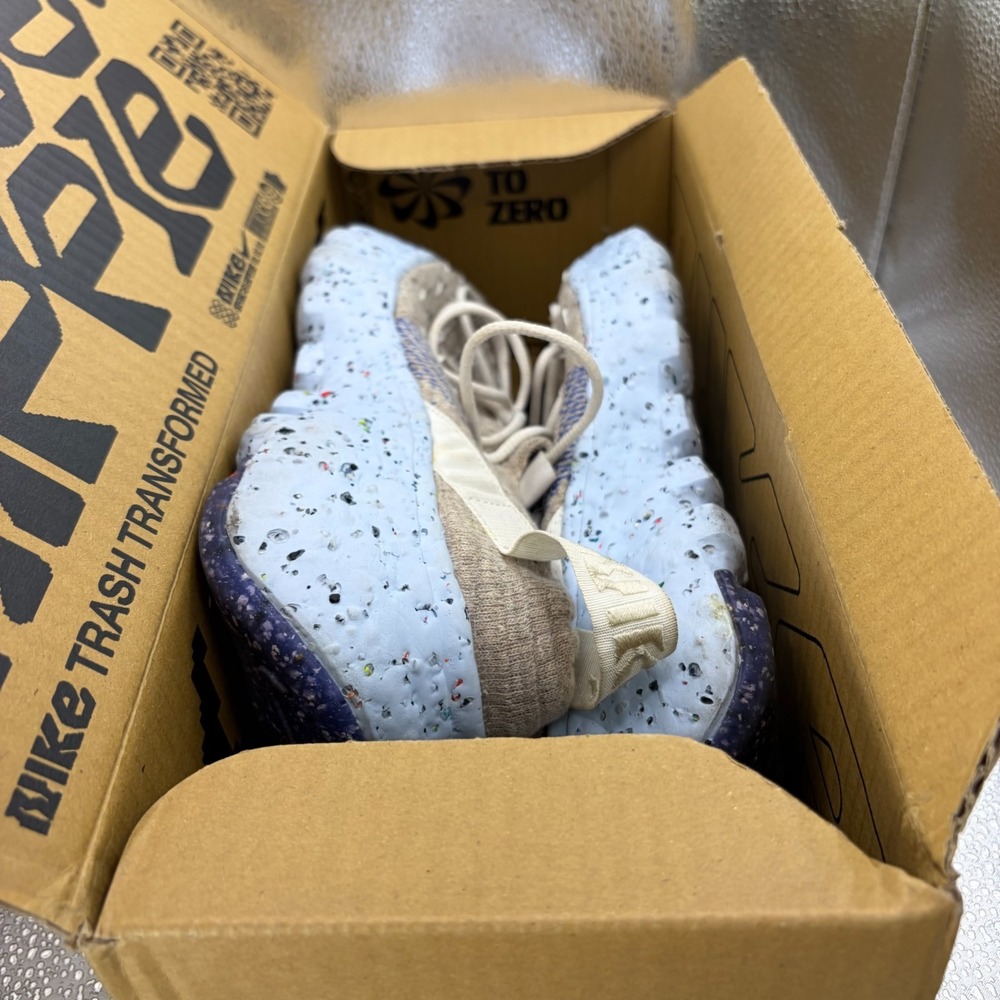 Size 8 Nike Space Hippie 04 Sail Astronomy Blue Womens Athletic Shoes CD3476-101 - Picture 12 of 12